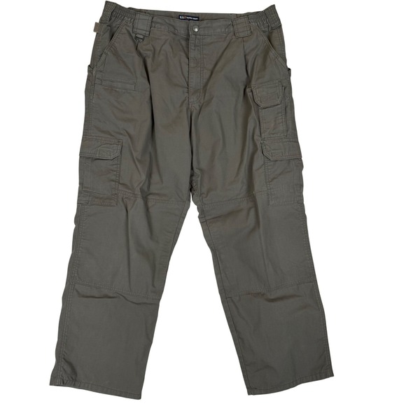 5.11 Tactical Other - 5.11 Tactical Cargo Pants 40/30 Ripstop Olive Green Work Hiking 74273